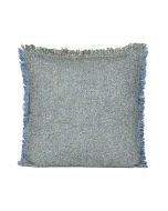 כרית נוי בד 50*50 בגוון כחול דגם בלואי