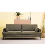 ספה תלת מושבית 220 ס"מ בגוון ירוק דגם JASMIN