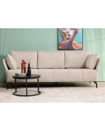 ספה תלת מושבית 190 ס"מ בגוון אפור דגם WING