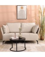 ספה דו מושבית 160 ס"מ בגוון בז' דגם WING