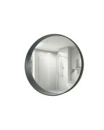 מראה עגולה קוטר 70 ס"מ בגוון שחור