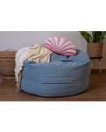 פוף MATERA תכלת גינס