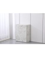 קונסולה נפתחת לשולחן כתיבה דגם קומפקט גוון שיש אפור