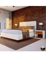 מיטה ברוחב וחצי מפוארת דגם סול 120x190 גוון אופוויט