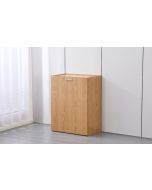 קונסולה נפתחת לשולחן כתיבה דגם קומפקט גוון אלון