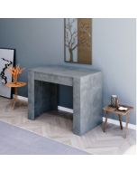 קונסולה נפתחת לפינת אוכל 3 מטר דגם לורד צבע אפור בטון