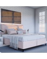 מיטה יהודית זוגית קינג סייז 180x200 דגם חאליסי גוון ורוד