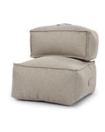 הדום עם משענת גב דגם Samber+Backrest צבע חול