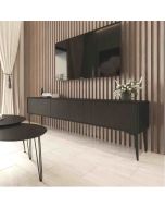 מזנון לסלון 1.8 מטר דגם קיסר בגוון שחור