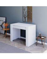 קונסולה נפתחת לפינת אוכל 3 מטר דגם לורד צבע לבן