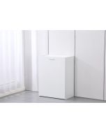 קונסולה נפתחת לשולחן כתיבה דגם קומפקט גוון לבן