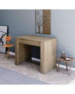 קונסולה נפתחת לפינת אוכל 3 מטר דגם לורד צבע עץ טבעי