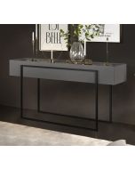 קונסולה בגוון אפור כהה ושחור דגם מלודי