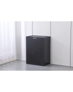 קונסולה נפתחת לשולחן כתיבה דגם קומפקט גוון שחור